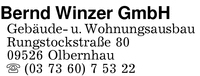 Winzer, Bernd, GmbH