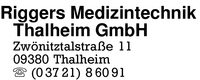 Riggers Medizintechnik Thalheim GmbH