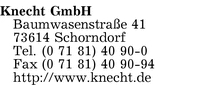 Knecht GmbH