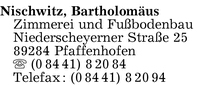 Nischwitz, Bartholomus