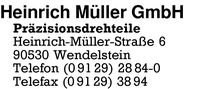 Mller GmbH, Heinrich