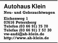 Autohaus Klein GmbH
