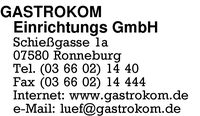 GASTROKOM Einrichtungs GmbH