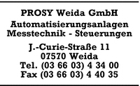 Prosys Weida GmbH