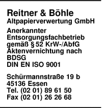 Reitner & Bhle Altpapierverwertung GmbH