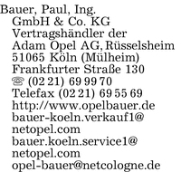 Bauer GmbH & Co KG, Ing. Paul