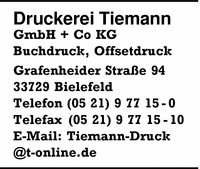 Druckerei Tiemann GmbH & Co. KG