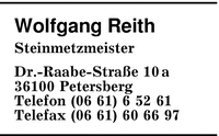 Reith, Wolfgang