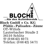 Bloch GmbH + Co. KG