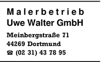 Malerbetrieb Uwe Walter GmbH