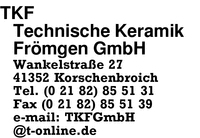 TKF Technische Keramik Frmgen GmbH