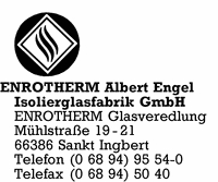 Enrotherm Albert Engel Isolierglasfabrik GmbH