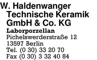Haldenwanger GmbH & Co. KG, W.