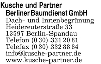 Kusche & Partner Berliner Baumdienst GmbH