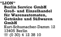 Lion Berlin Service GmbH