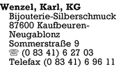 Wenzel KG, Karl