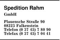Spedition Rahm GmbH