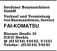 Strehlaer Baumaschinen GmbH