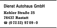 Dienst Autohaus GmbH