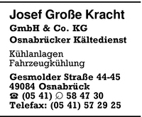 Groe Kracht GmbH & Co. KG, Josef