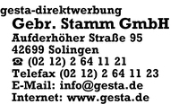 gesta-direktwerbung Gebr. Stamm GmbH