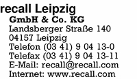 recall Leipzig GmbH & Co. KG