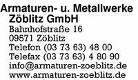 Armaturen- und Metallwerke Zblitz GmbH