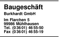 Baugeschft Burkhardt GmbH