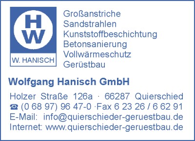 Hanisch GmbH, Wolfgang