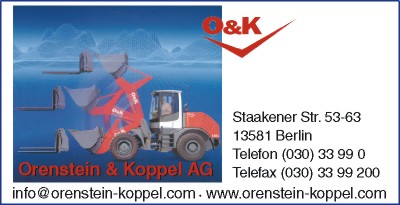 O&K Orenstein & Koppel  AG
