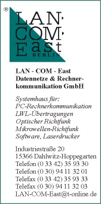 Lan-Com-East Datennetze & Rechnerkommunikation GmbH