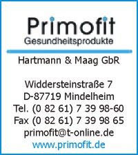 Primofit Gesundheitsprodukte Hartmann & Magg GbR