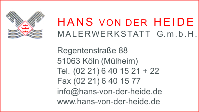 Heide Malerwerkstatt GmbH, Hans von der