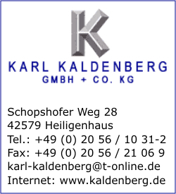 Kaldenberg GmbH & Co. KG, Karl