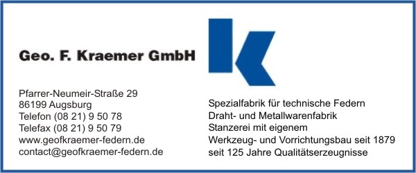 Kraemer GmbH, Geo. F.