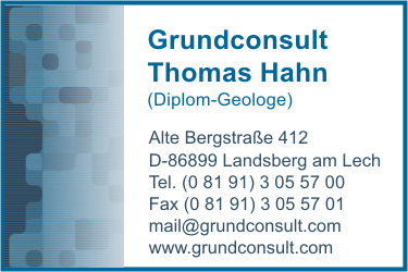 Grundconsult Thomas Hahn (Diplom-Geologe)