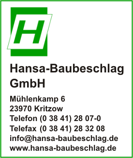 Hansa-Baubeschlag-Wismar GmbH