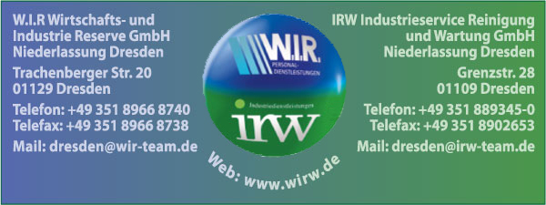 W.I.R Wirtschafts- und Industrie Reserve GmbH Niederlassung Dresden