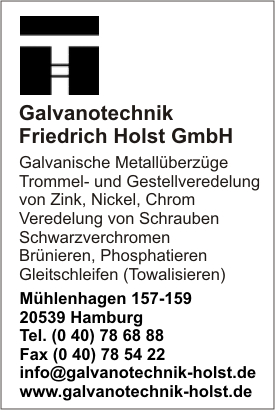 Galvanotechnik Friedrich Holst GmbH
