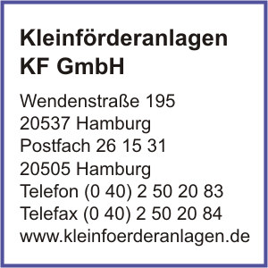Kleinfrderanlagen KF GmbH
