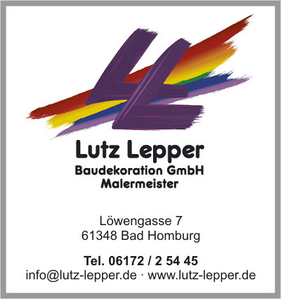 Lepper Baudekoration GmbH, Lutz