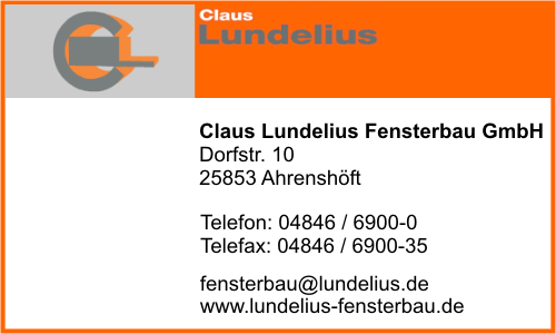Lundelius Fensterbau GmbH, Claus