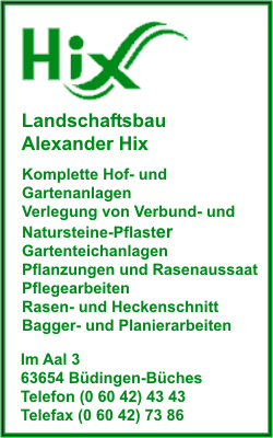 Landschaftsbau Alexander Hix