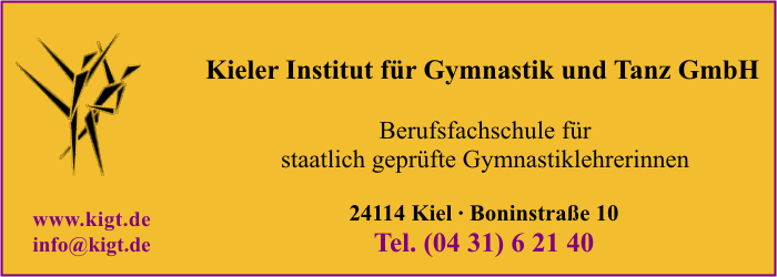 Kieler Institut fr Gymnastik und Tanz GmbH