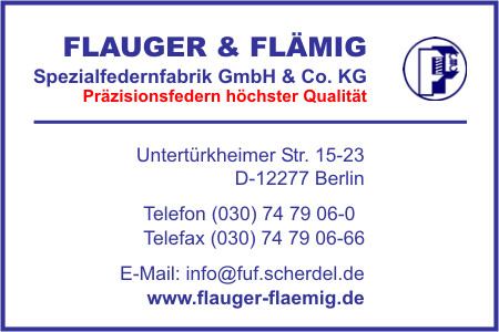 Flauger & Flmig Spezialfedernfabrik GmbH & Co. KG