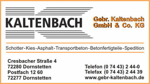 Kaltenbach GmbH & Co. KG, Gebr.