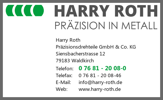 Harry Roth Przisionsdrehteile GmbH & Co. KG