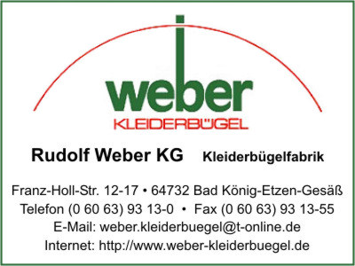 Weber KG, Rudolf