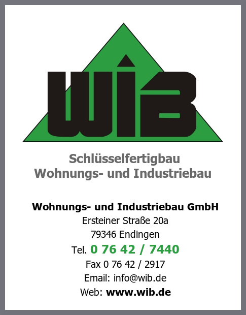 WIB Wohnungs- und Industriebau GmbH