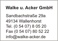 Walke u. Acker GmbH